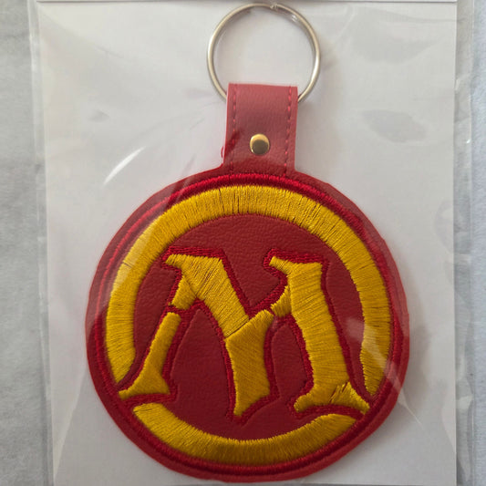 Magic Game Logo Embroidered Vinyl Key Ring
