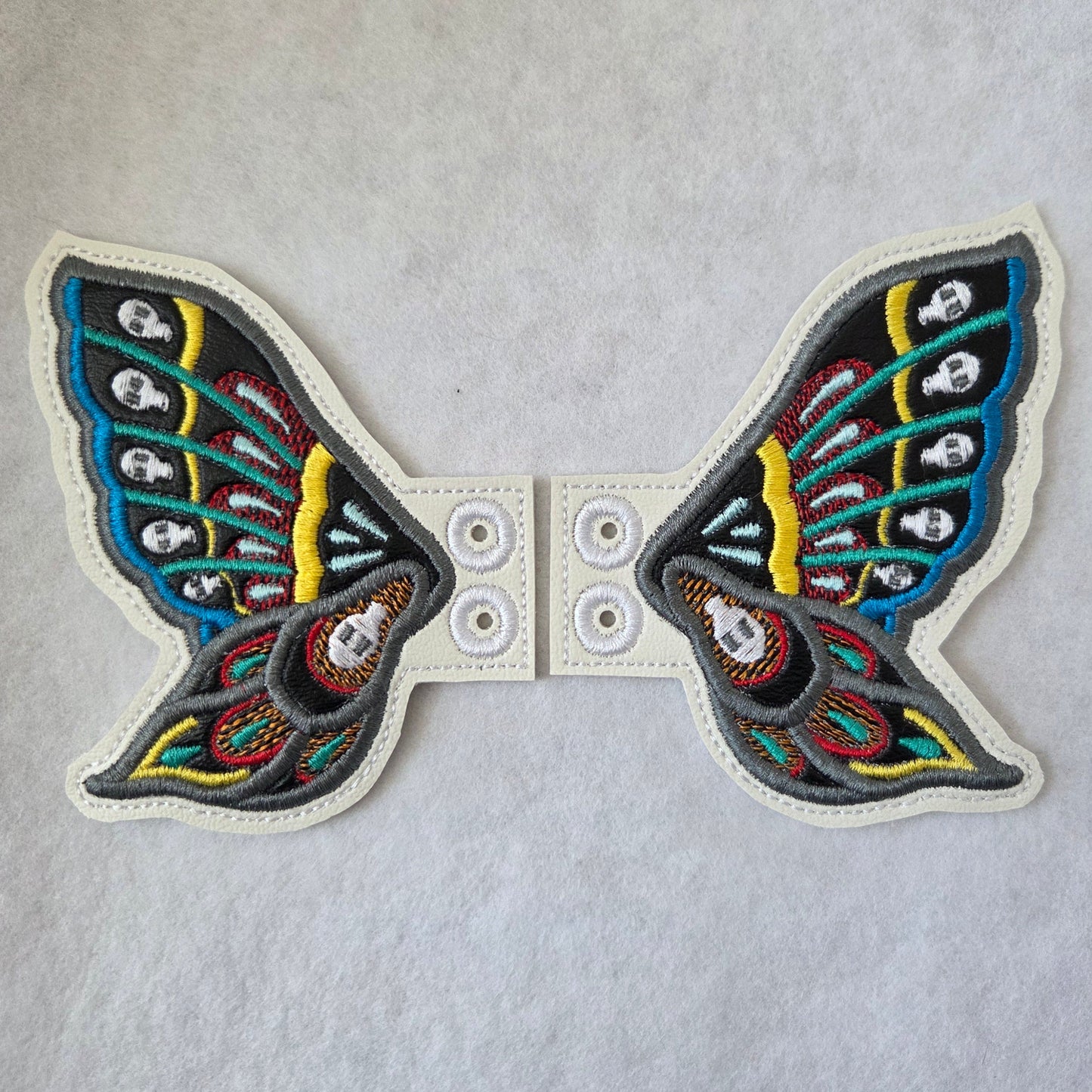 Skull Butterfly Shoe / Boot Wings