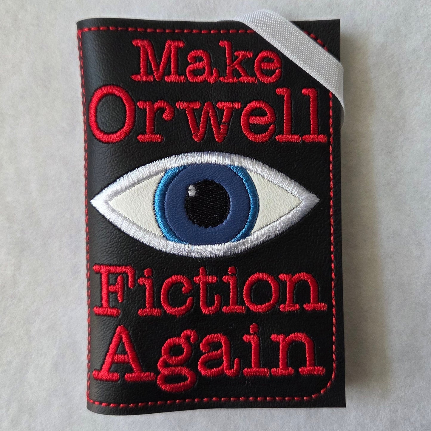 Make Orwell Fiction Again Notebook Cover
