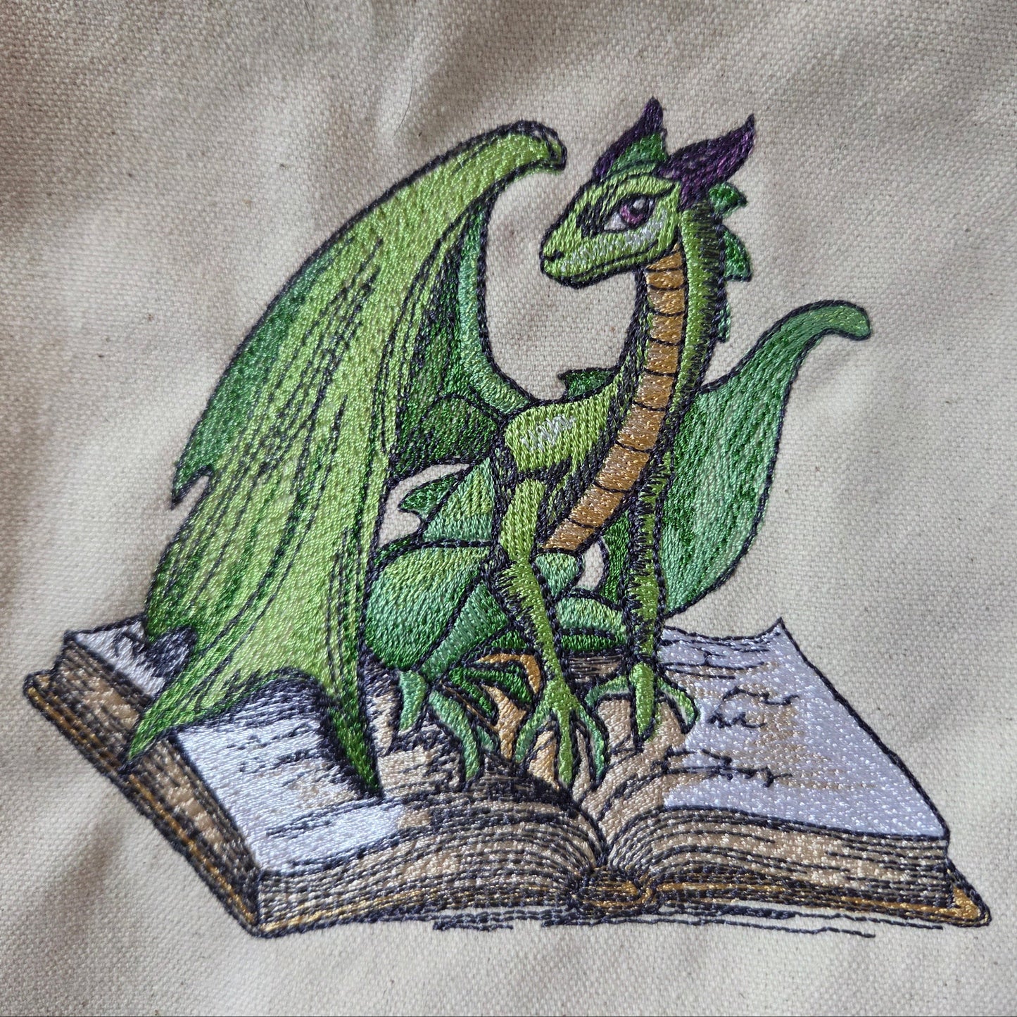 Novel Fantasy Dragon (Embroidered CYO)