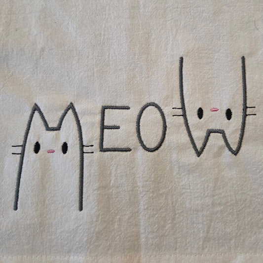 MEOW (Embroidered CYO)