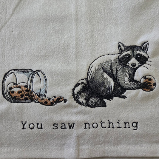 You saw nothing (Embroidered CYO)