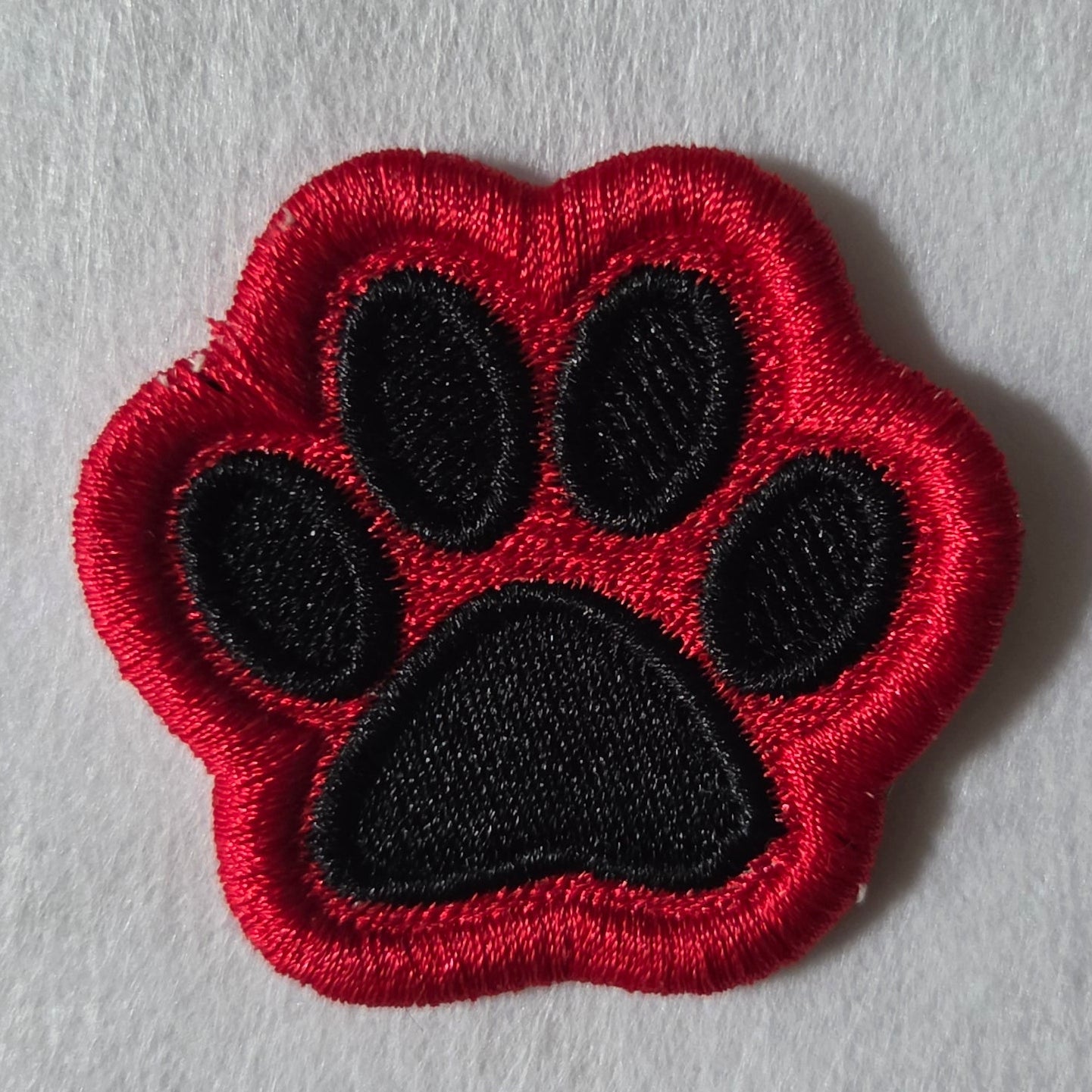 Paw Embroidered Mini Patch
