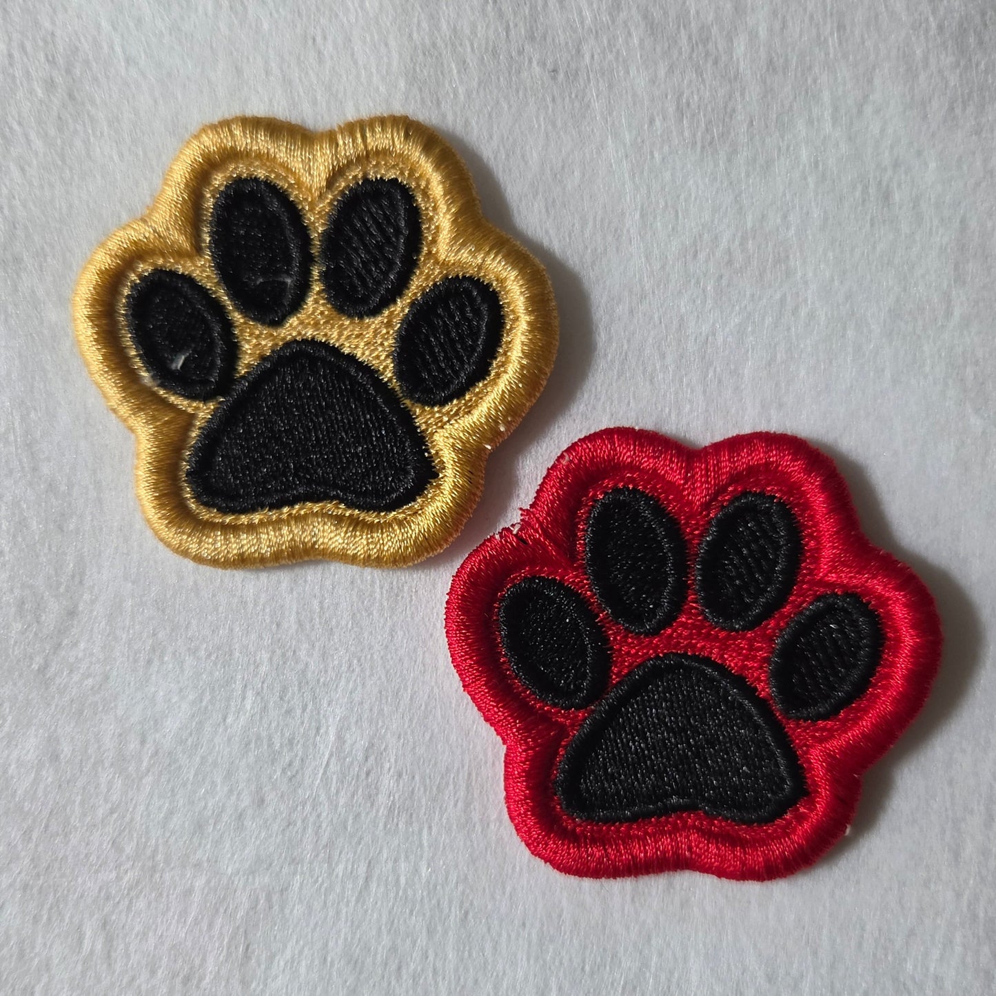 Paw Embroidered Mini Patch