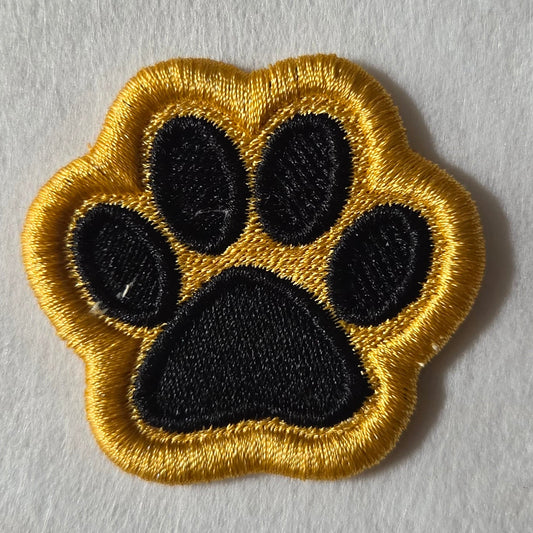 Paw Embroidered Mini Patch