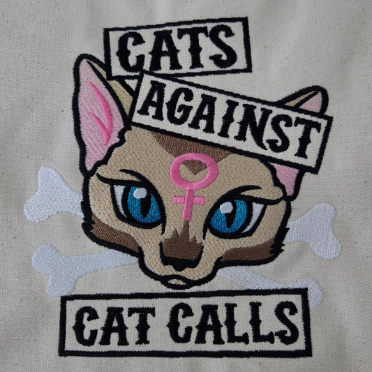 Cats Against Cat Calls (Embroidered CYO)