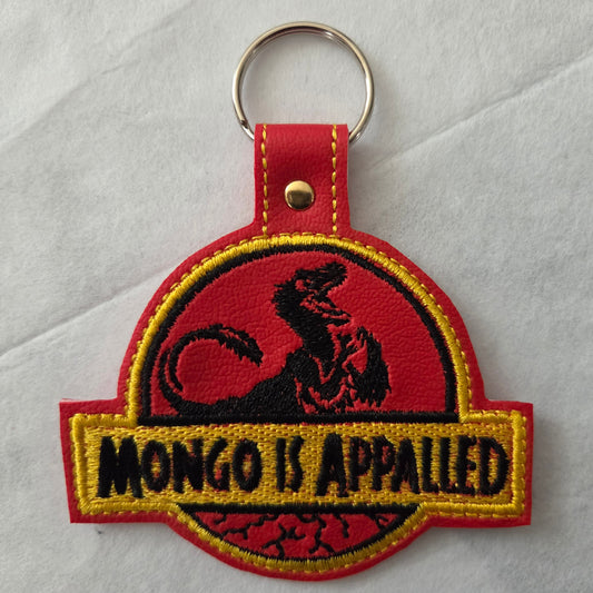 DCC Appalled Embroidered Vinyl Key Ring