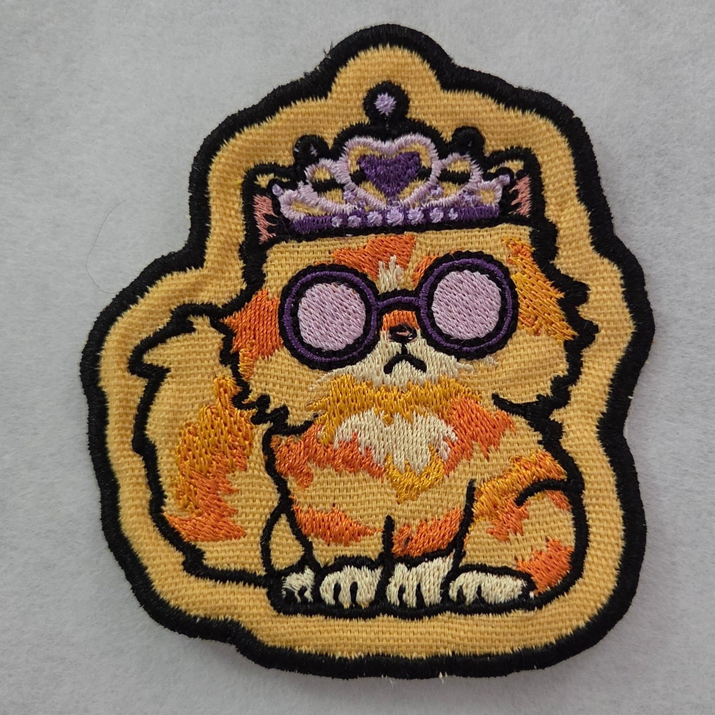 DCC Princess Cat Embroidered Patch