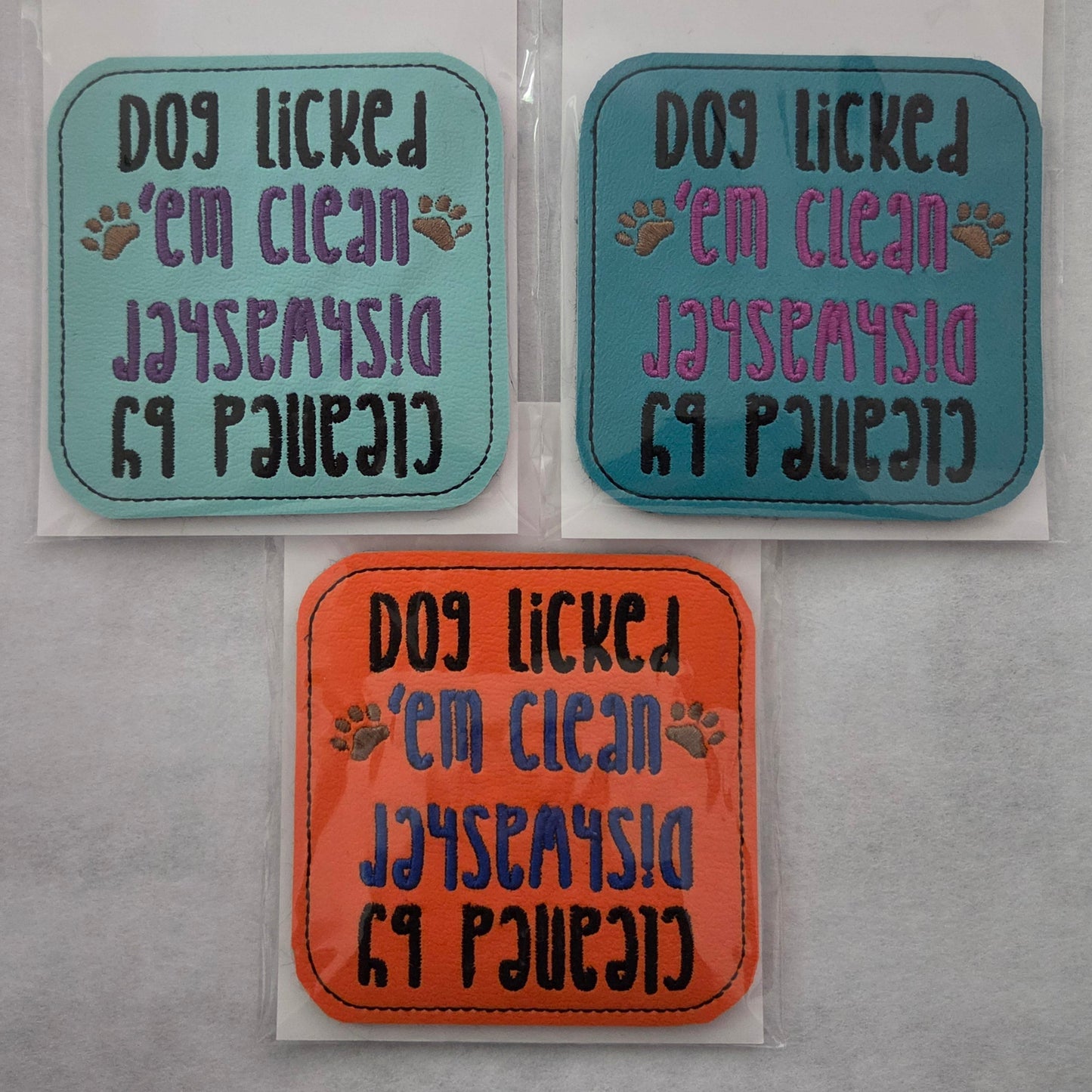 Dog Licked 'Em Clean Dishwasher Magnet