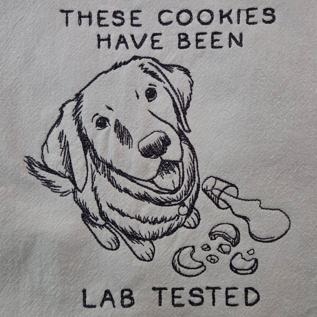 These cookies have been LAB tested (Embroidered CYO)