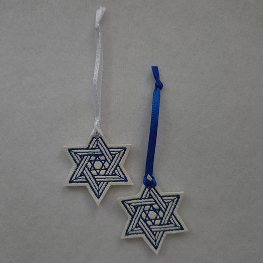 Mini Star of David Ornament