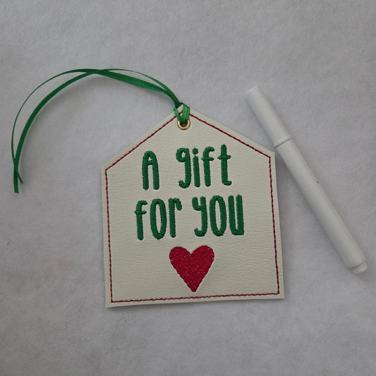 A gift for you Reusable Gift Tag