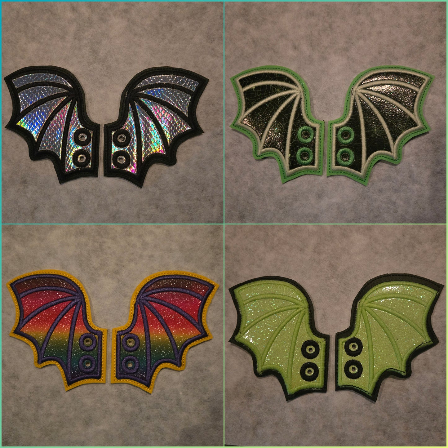 Bat Wings Shoe / Boot Wings