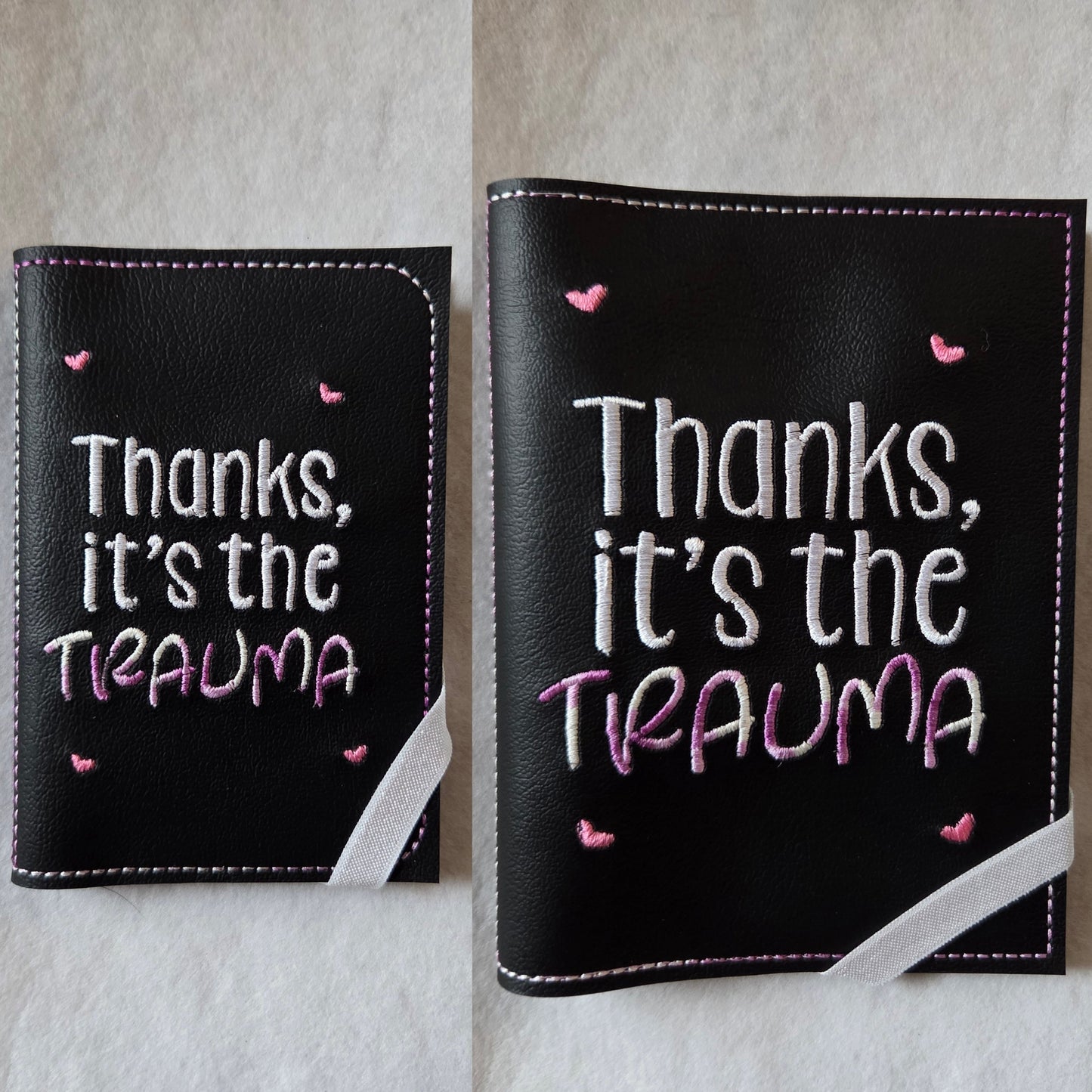 Thanks, it's the Trauma Notebook Cover