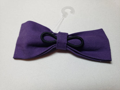 Purple Over-the-Collar Pet Bow / Bowtie (Old Style)
