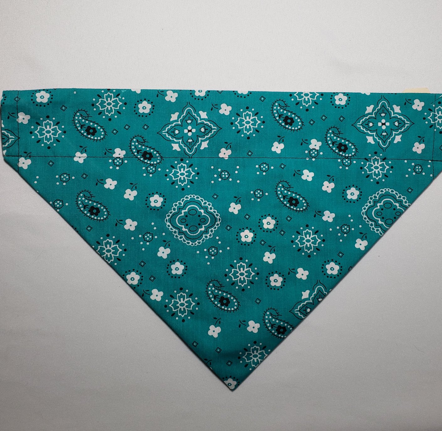 Teal Bandana Over-the-Collar Pet Bandana