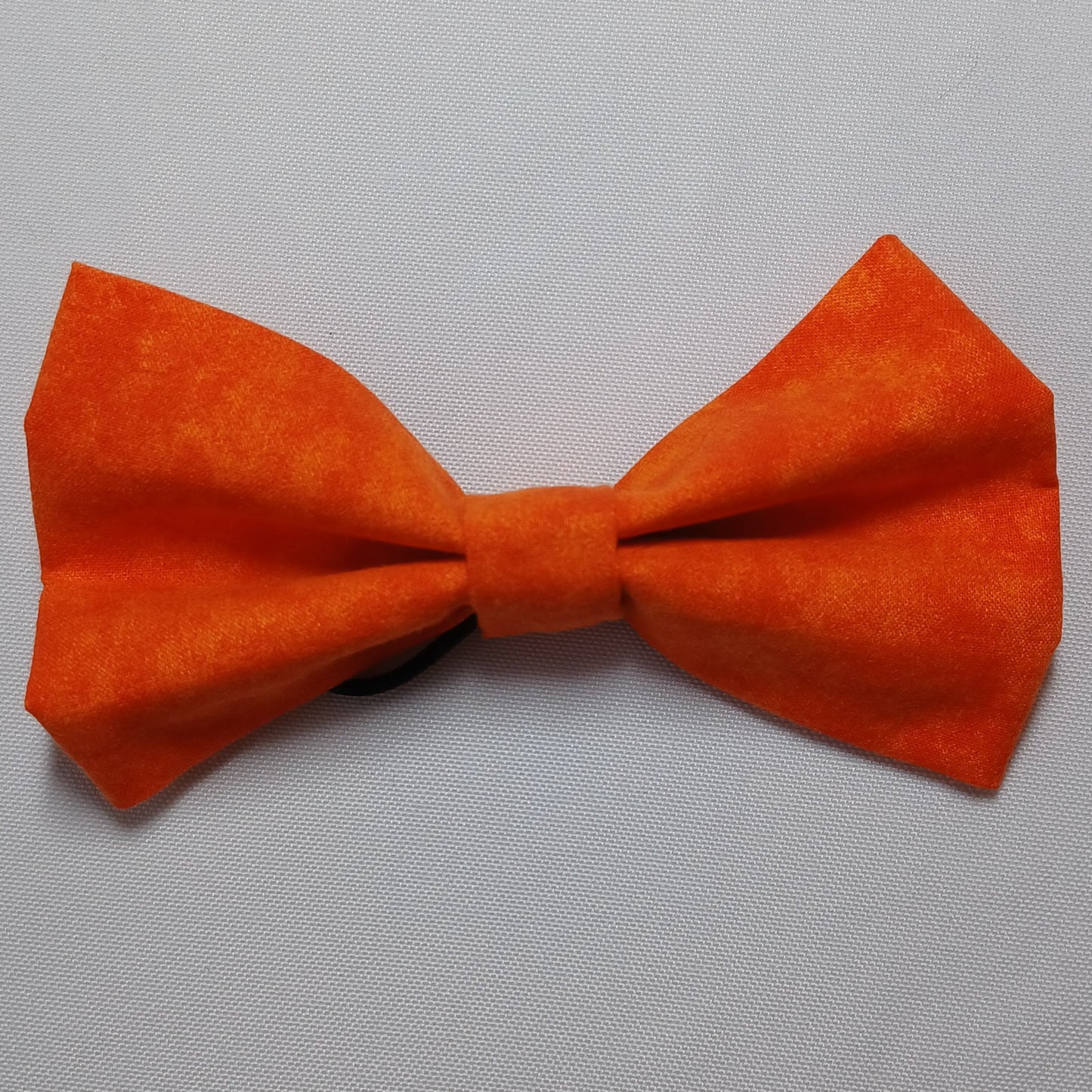 Marbled Orange Over-the-Collar Pet Bow / Bowtie