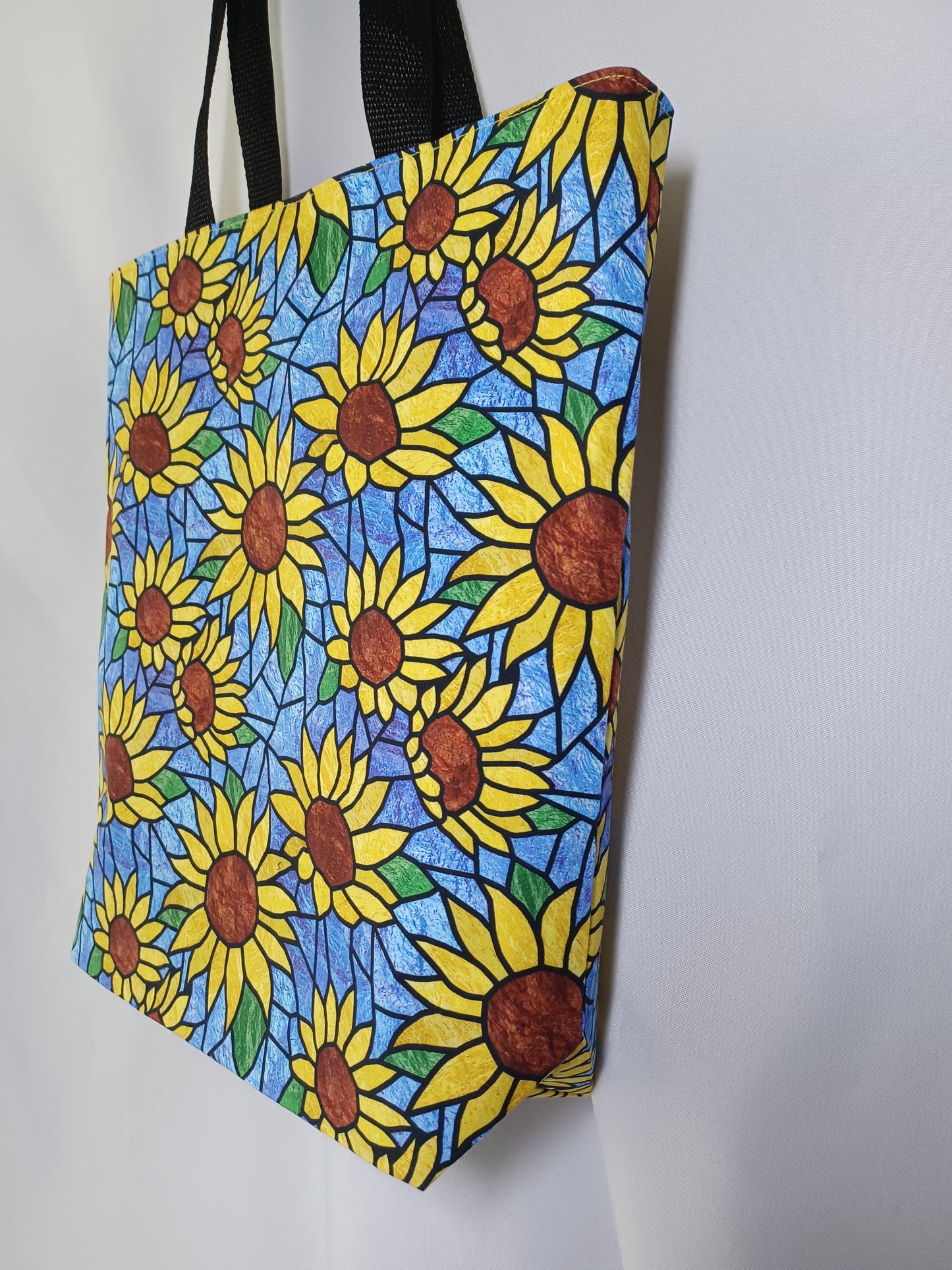 CUSTOM - Sunflower Stained Glass to benefit Razom for Ukraine