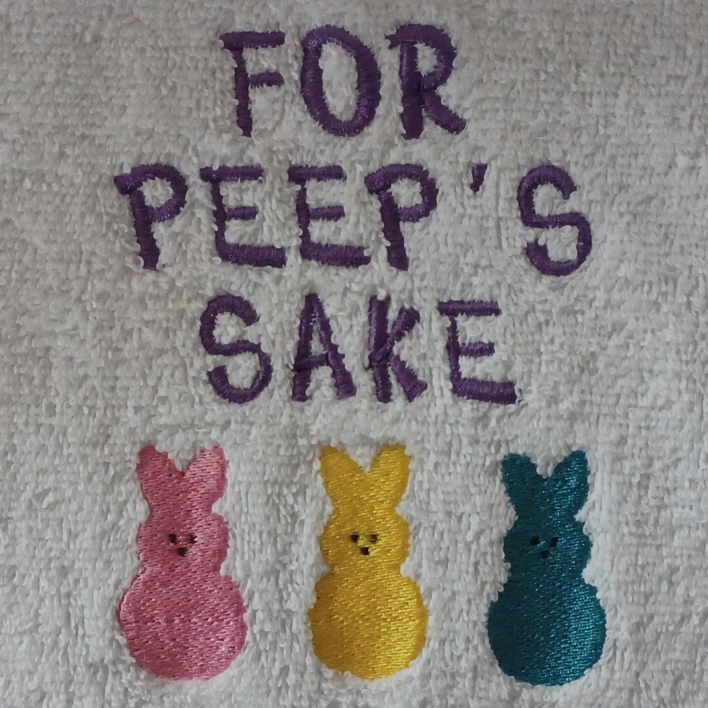 ODC For Peep's Sake Bunnies (Embroidered CYO)
