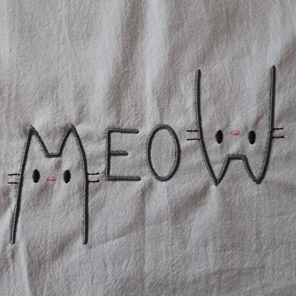 MEOW (Embroidered CYO)