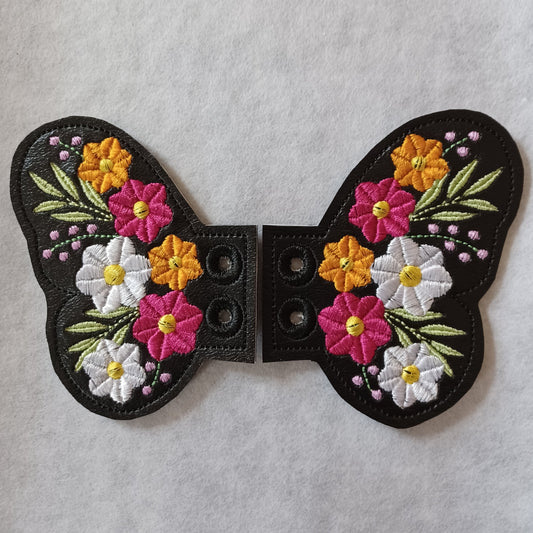 Floral Butterfly Shoe / Boot Wings