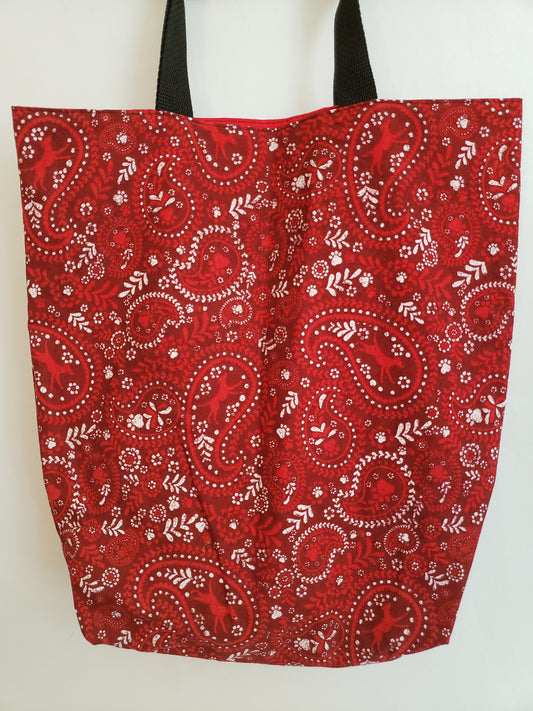 Dog Bandana Tote Bag