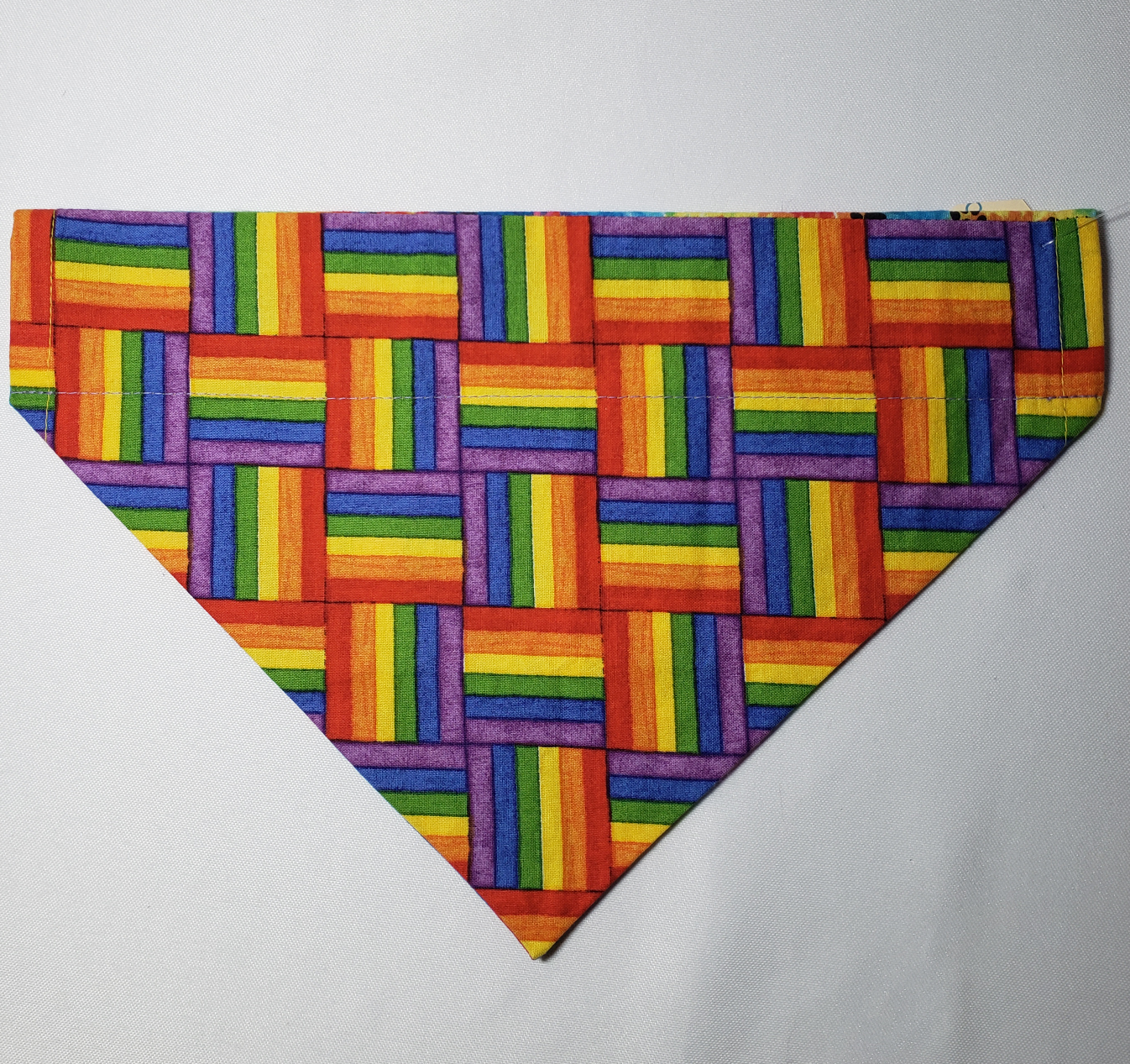Rainbow Flag Over-the-Collar Pet Bandana