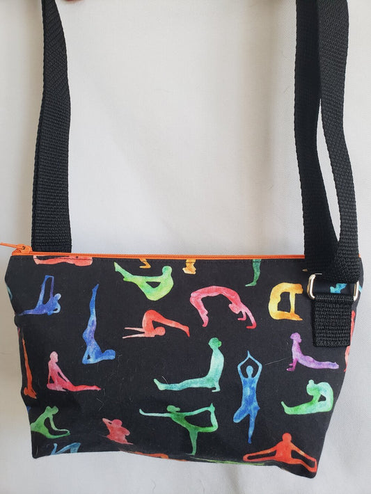 Yoga Poses Crossbody Bag